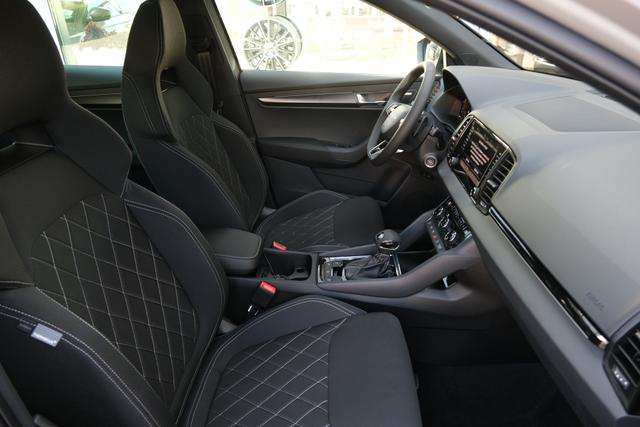 Skoda Karoq Sportline Stahl Grau 
