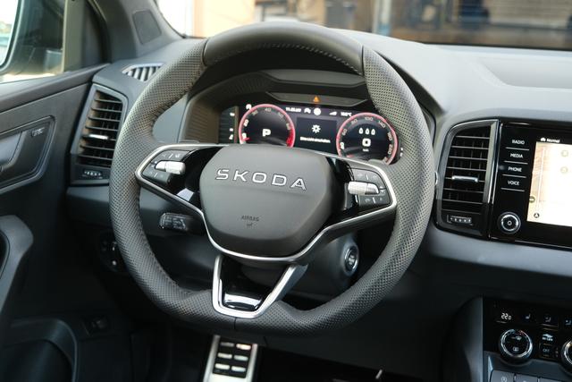 Skoda Karoq Sportline Stahl Grau 