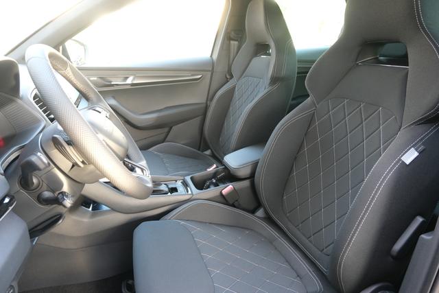 Skoda Karoq Sportline Stahl Grau 