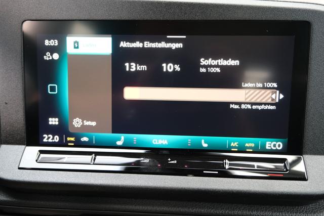VW Caddy eHybrid Indium Grau 
