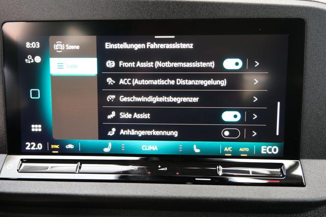 VW Caddy eHybrid Indium Grau 