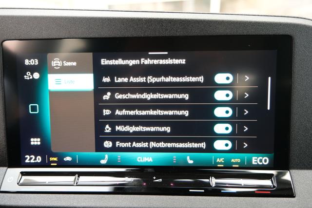 VW Caddy eHybrid Indium Grau 