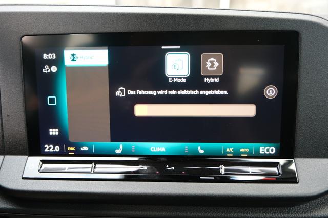VW Caddy eHybrid Indium Grau 