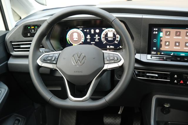 VW Caddy eHybrid Pure White 