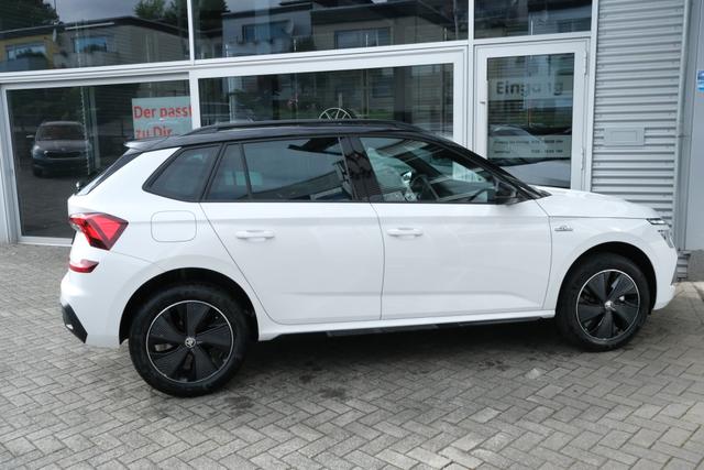 Skoda Kamiq Monte Carlo Weiß 