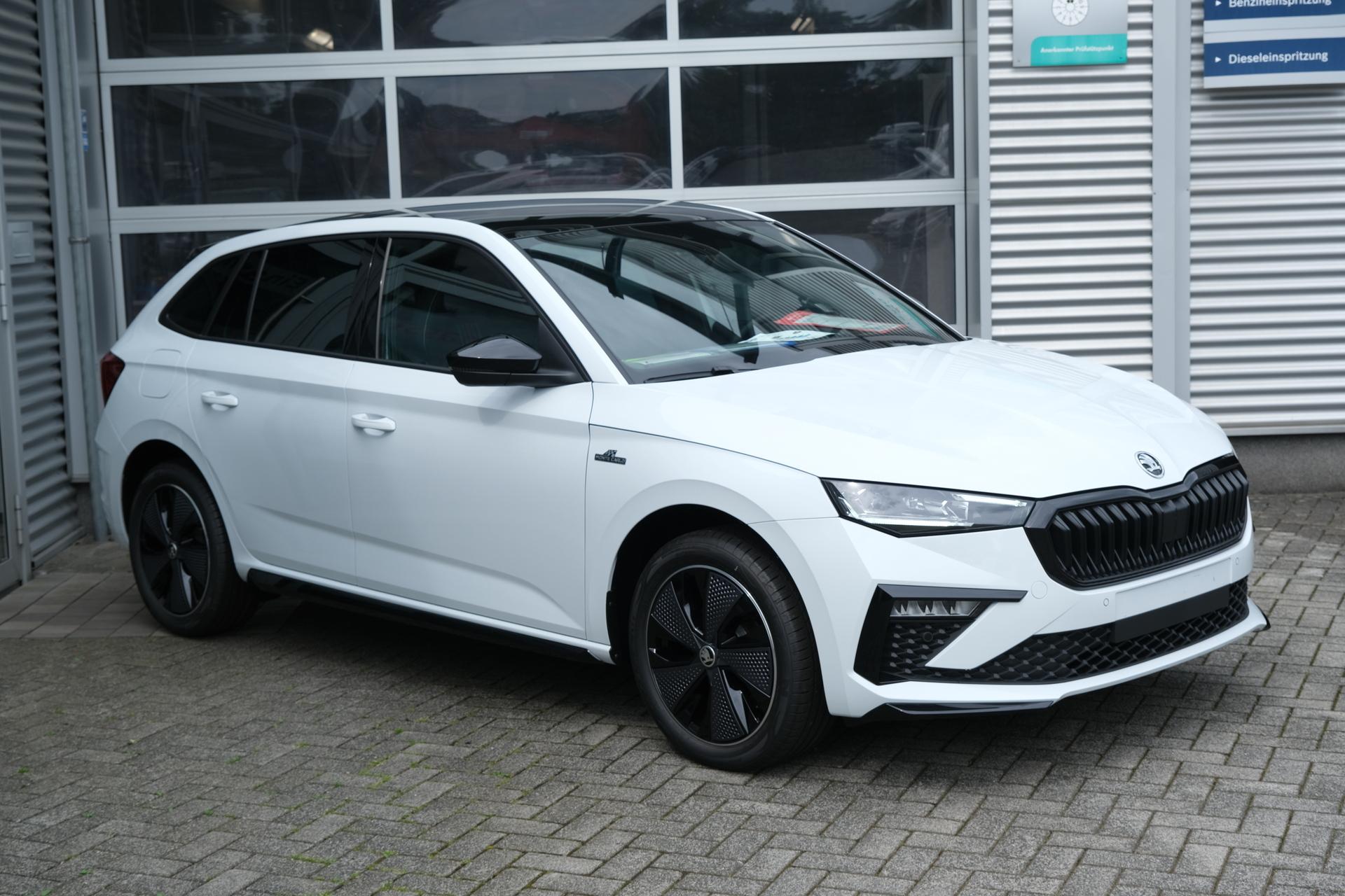 Skoda Scala Weiß DSG Monte Carlo 