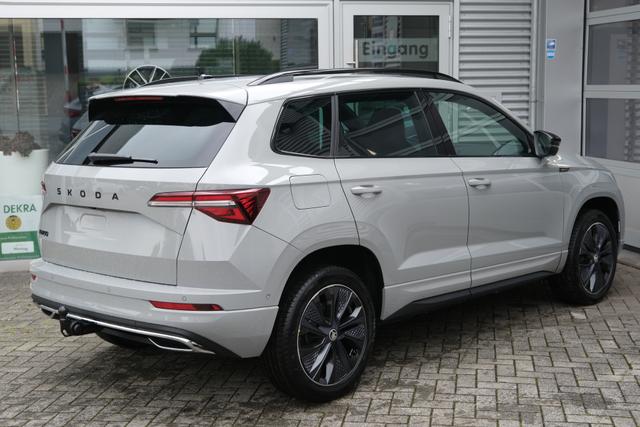 Skoda Karoq Sportline Stahl Grau 