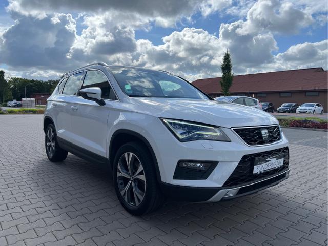 Seat / Ateca / Weiß / / / Ateca 2.0 TDI Xcellence 4Drive AHK+Navi+Kamera