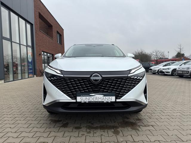 Nissan / Qashqai / Weiß / / / Qashqai 1.3 DIG-T MHEV N-Connecta X-Tronic LED+Pano+Kamera+ACC