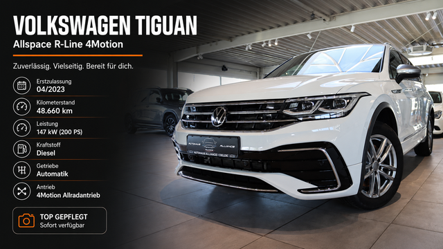 Volkswagen Tiguan Allspace - R-Line 2.0 TDI 4Motion