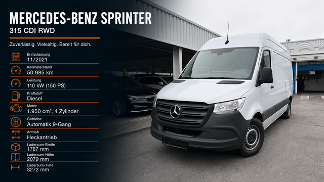 Mercedes-Benz Sprinter - III HKa 315 CDI RWD