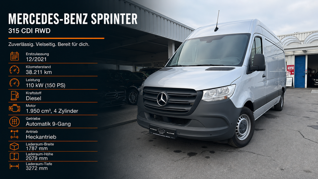 Mercedes-Benz Sprinter - III HKa 315 CDI RWD