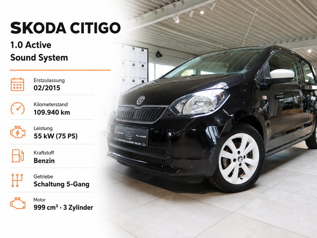 Skoda Citigo - 1.0 Active