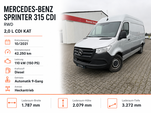 Mercedes-Benz Sprinter - III HKa 315 CDI RWD