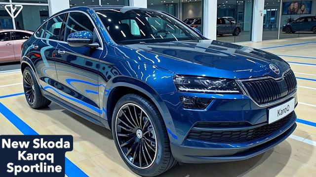 Skoda Karoq - Sportline 1,5 TSI ACT 110 kW 6 Gang; Alur&auml;der 18 Zoll schwarz, Sonderfarbe Stahlgrau,Phone Box, Klimaauromatik,LED MATRIX, dynamische Blinkleuchten,Drive Mode Seledct, Kessy Full, Navigation, Sun Set,R&uuml;ckkamera, PDC,LED , 4J. Grantie, Virt. Cockpit