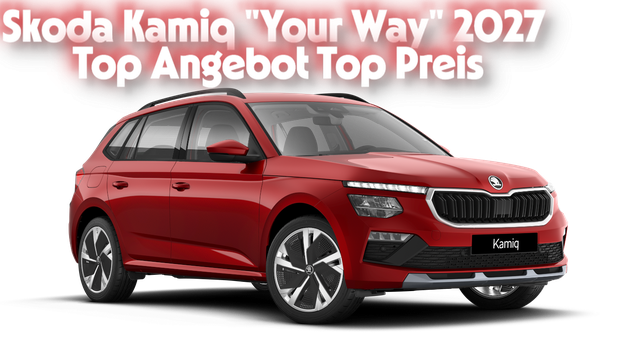 Skoda Kamiq - Your Way 1.5 TSI ACT 110 kW DSG, 4J. Garantie, Klimaautomatik,Alufelgen 17 Zoll, Metallfarbe,Radio 8 Lautspr.,Virt. Cockpit, Full LED vorne + hinten, dynami.Blinker,Nebelscheinw. m. Kurvenlicht,Smart Link, Rain&Light Assist, Spiegel elektr. klappb.+abblendb,