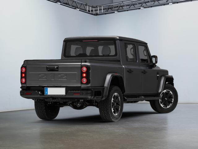Baw 212 PICKUP P01 Vollausstattung Vorlauf 