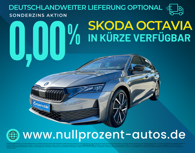 Octavia - Sportline 1.5 TSI 110 kW mHEV DSG (Lager) NAV/EASY/AHK/ASSIST/4J.GARANTIE/UVM.