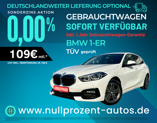 1er - Sport Line 118i Euro6d-TEMP-EVAP-ISC