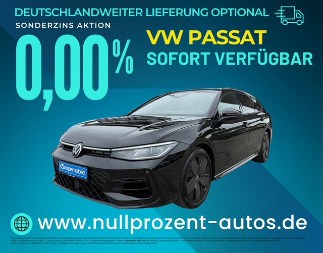 Passat Variant - R-Line 2.0 TSI 4MOTION 265 DSG (Vorlauf) BLACK/IQ/HEAD/AHK/PANO/ASSIST/UVM.