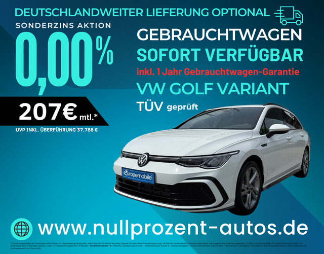 Golf Variant - R-Line 1.5 TSI (Lager) BUSINESS/EASY/AHK/WINTER/UVM.