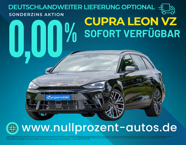 Leon - VZ 2.0 TSI 245 kW DSG (Vorlauf) PANO/NAV/AHK/SIDE/MATRIX/SENNH./UVM.