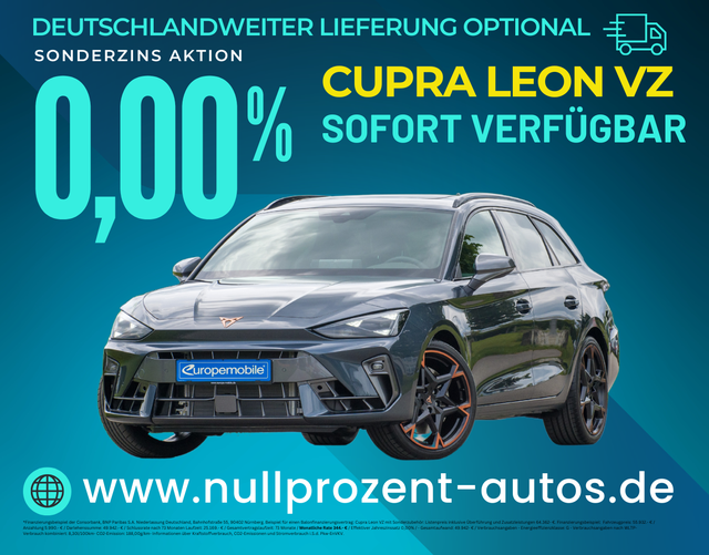 Leon - VZ 2.0 TSI 245 kW DSG (Vorlauf) PANO/NAV/AHK/SIDE/MATRIX/SENNH./UVM.