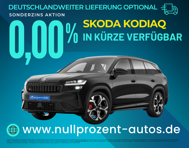Kodiaq - RS 2.0 TSI 195kW DSG 4x4 (Vorlauf) MATRIX/PANO/AHK/SUITE/5J.GARAN./UVM.