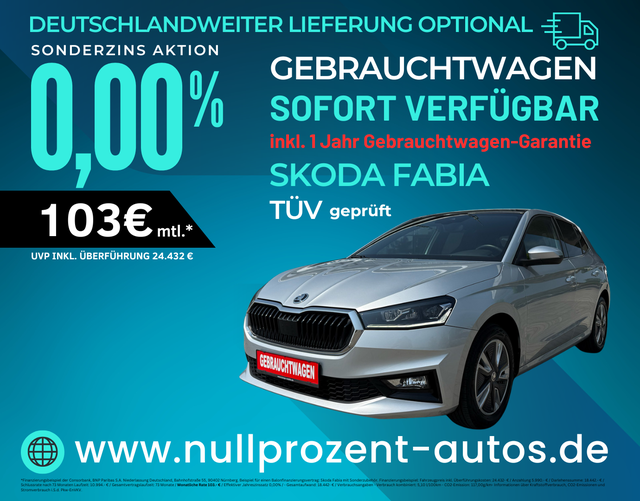 Fabia - Style (D4) 1.0 TSI 110 DYNAMIC|NAV|KAM|VIRTU|PANO|LED|16