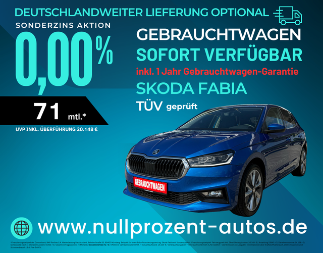 Fabia - Style (D4) 1.0 TSI 110 KONNEKT|KAM|VIRTU|LED|17