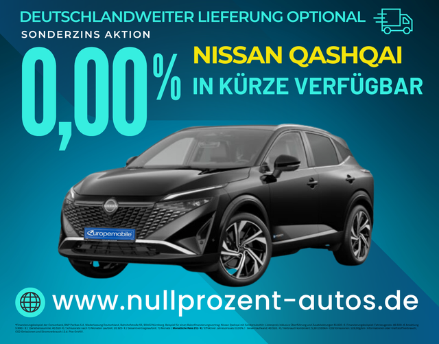 Qashqai - Tekna+ 1.5 l e-POWER 140 kW (Lager) Automatik - Vollausstattung!
