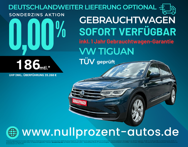 Tiguan - Elegance 1.5 TSI EVO 150 DSG NAVI, IQ, EASYOPEN, ACC, ERGO, UVM.