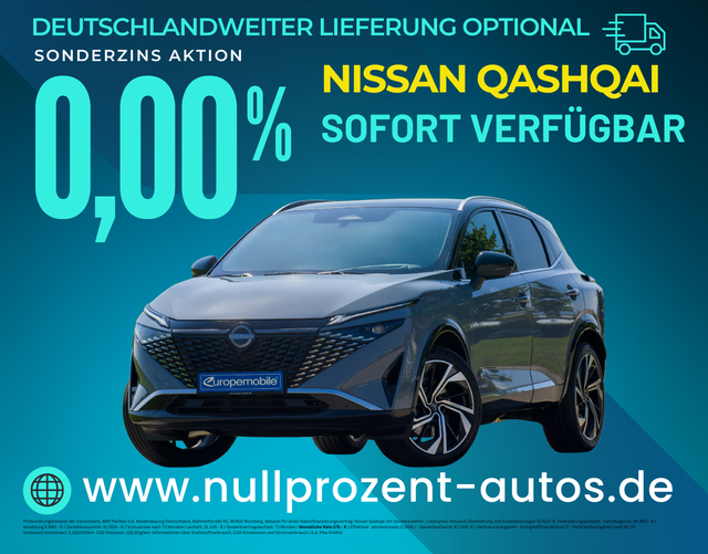 Qashqai - Tekna+ 1.5 l e-POWER 140 kW (Lager) Automatik - Vollausstattung!