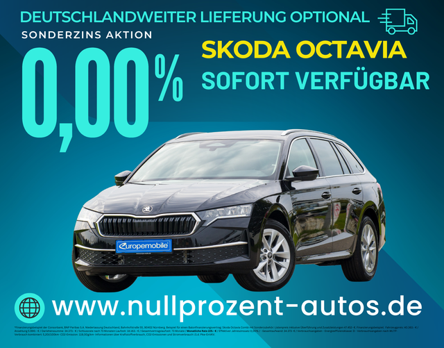 Octavia Combi - Selection 1.5 TSI mHEV 110kW DSG (Lager) NAV/AHK/EASY.OPEN/ASSISTENZ/KAM/5J.GARAN,/UVM
