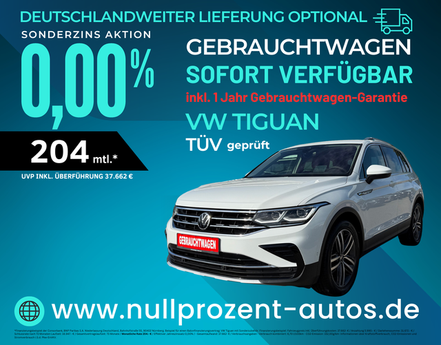 Tiguan - Elegance 1.5 TSI EVO 150 DSG NAV, IQ, HEAD, EASY, ACC, ERGO, WINTER, 19