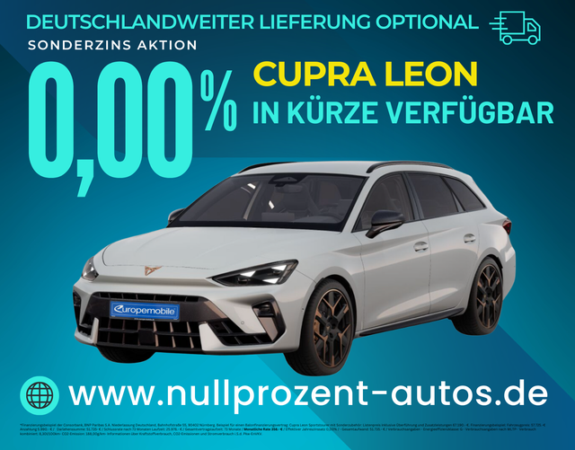 Leon - VZ EXTREME 2.0 TSI 245 kW DSG 4DRIVE (Vorlauf) AKEBONO/PANO/NAV/AHK/INTELLI/MATRIX/5J.GARANTIE/SENN/UVM.