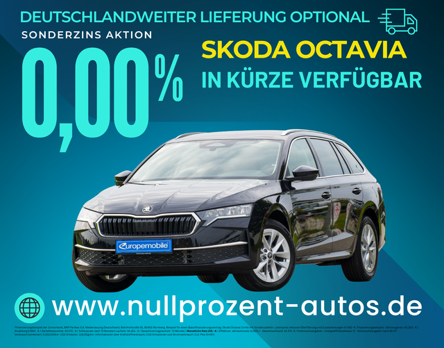 Octavia Combi - Selection 1.5 TSI mHEV 110kW DSG (Lager) NAV/EASY.OPEN/ASSISTENZ/KAM/5J.GARAN,/UVM