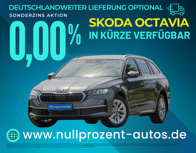Octavia Combi - Selection 1.5 TSI mHEV 110kW DSG (Lager) NAV/EASY.OPEN/ASSISTENZ/KAM/5J.GARAN,/UVM