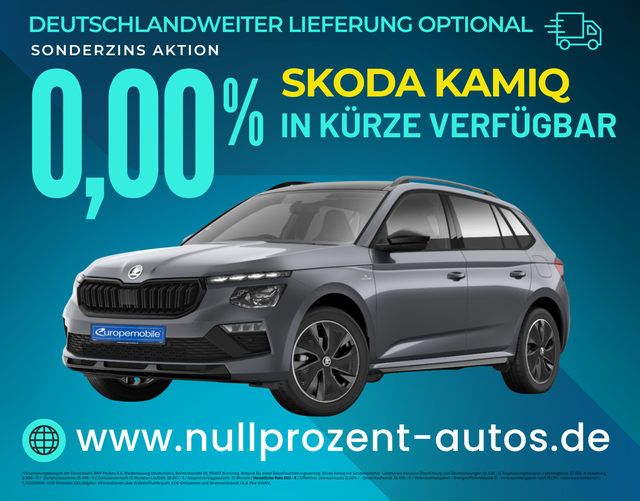 Kamiq - Monte Carlo 1.5 TSI OPF 150 DSG (Vorlauf) PANO/SHZ/KESSY/KAMERA/UVM.