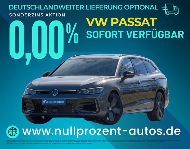 Passat Variant - R-Line 2.0 TDI SCR 4MOTION 193 DSG (Lager) NAV15