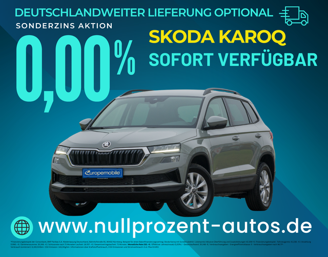Karoq - Selection 1.5 TSI 110kW DSG (Vorlauf) AHK/PARK/WINTER/KESSY/230V/4J.GARA./TRANSPORT/UVM.