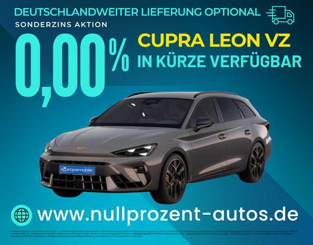 Leon - VZ EXTREME 2.0 TSI 245 kW DSG 4DRIVE (Vorlauf) AKEBONO/PANO/NAV/AHK/INTELLI/MATRIX/5J.GARANTIE/SENN/UVM.