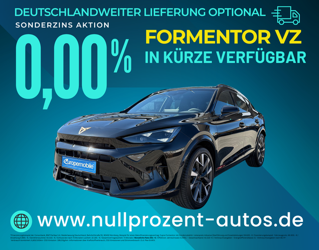 Formentor - VZ 2.0 TSI 333 DSG 4Drive (Lager) SENN/MATRIX/PANO/EASY/AHK/MEMORY/WINTER/UVM.