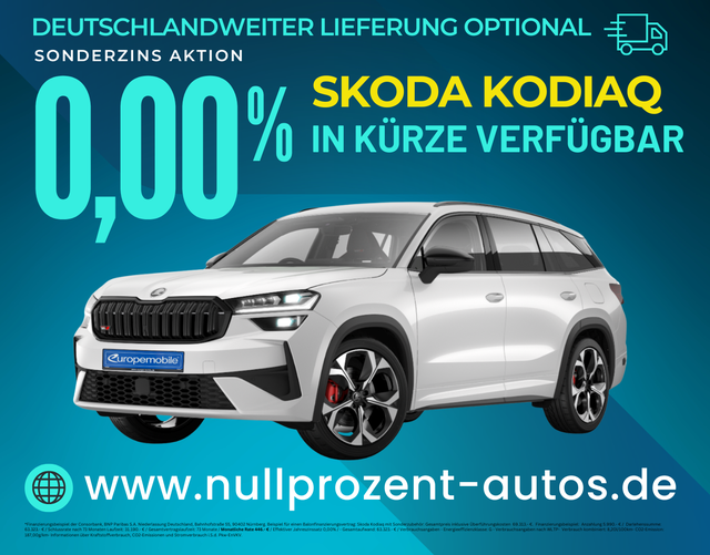 Kodiaq - RS 2.0 TSI 195kW 4x4 DSG (Vorlauf) 7-SITZE/PANO/MATRIX/AHK/WINTER/STANDHZG/4J.GARANTIE/CANTON/UVM.