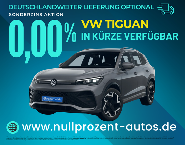 Tiguan - R-Line 2.0 TDI SCR 193 DSG 4MOTION (Vorlauf) NAV/MATRIX/PANO/19