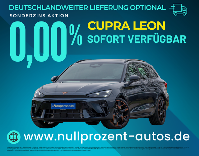 Leon - VZ EXTREME 2.0 TSI 245 kW DSG 4DRIVE (Vorlauf) AKEBONO/PANO/NAV/AHK/INTELLI/MATRIX/5J.GARANTIE/SENN/UVM.