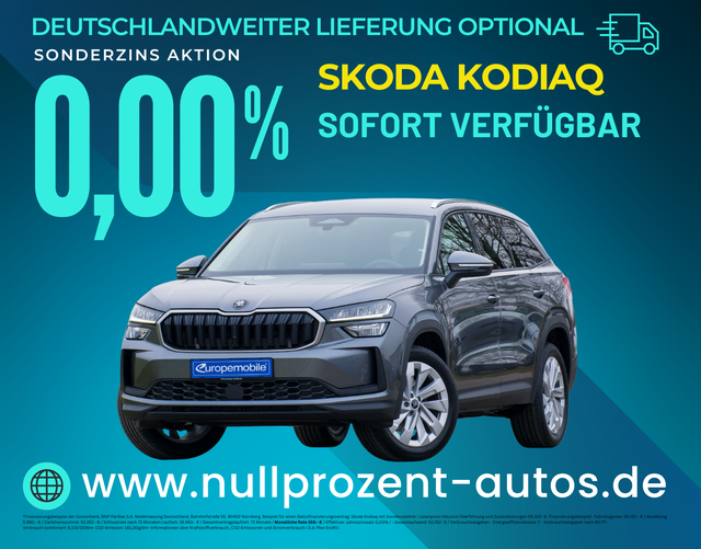 Kodiaq - Selection Plus 2.0 TDI 193 4x4 DSG (Lager) 7-SITZE/KOMFORT/AHK/EASY/WINTER/UVM.