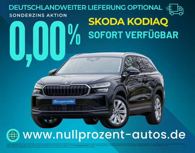 Kodiaq - Selection Plus 2.0 TDI 193 4x4 DSG (Lager) 7-SITZE/KOMFORT/AHK/EASY/WINTER/UVM.