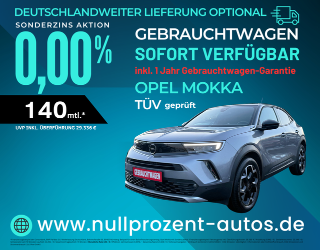 Mokka - Ultimate 1.2 AT8 130 MATRIX|PARK&GO|WINTER|KLIMA|NAVIGATIONSFUNKTION*|UVM.(Lager)