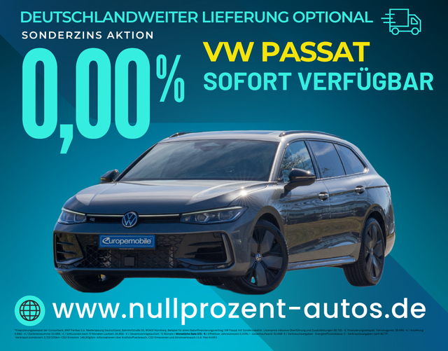 Passat Variant - R-Line 2.0 TDI SCR 4MOTION 193 DSG (Lager) MATRIX/PANO/HEAD/NAV/AHK/19